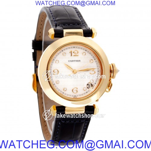 Cartier 1035 Pasha Automatic Female 18k yellow gold 4