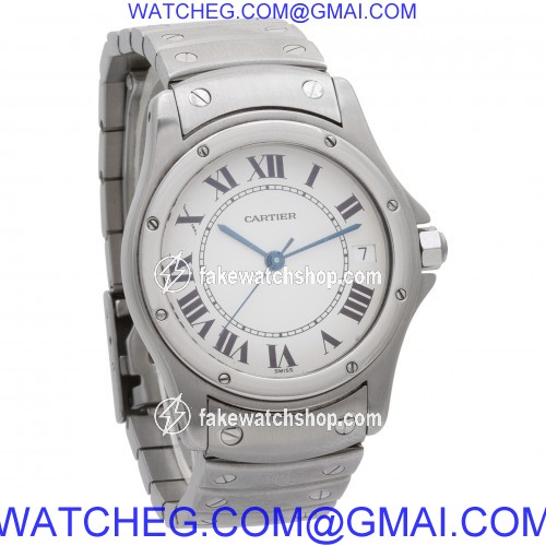 Cartier 1920 1 Santos Automatic Unisex Stainless Steel 4
