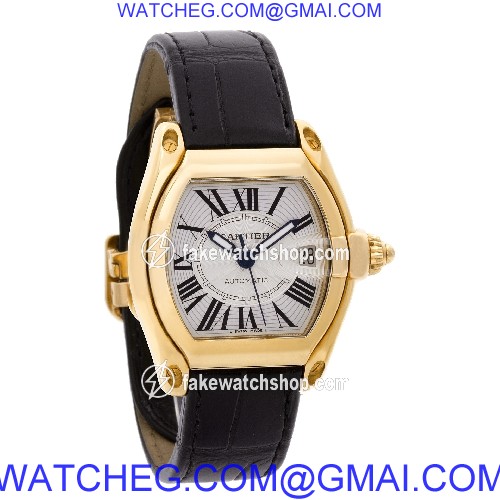 Cartier W62005V2 Roadster Automatic Male 18k yellow gold 4