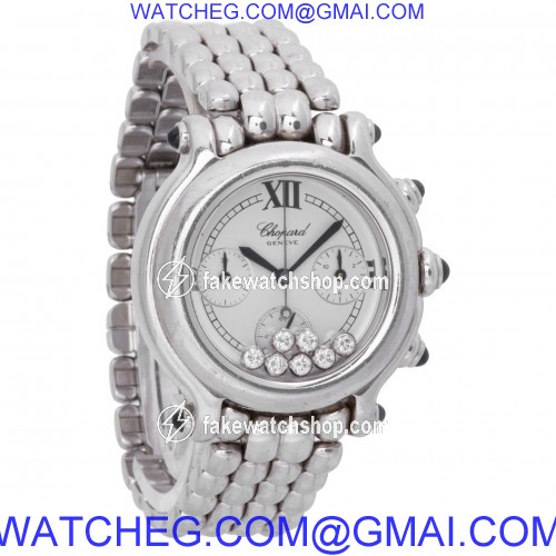 Chopard 676306 Happy Diamond Quartz Female Stainless Steel 4