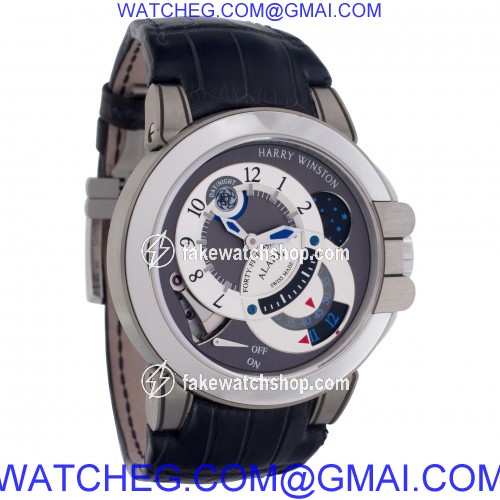 Harry Winston 400/MMAC44WZ Project Z Manual Male Zalium 4
