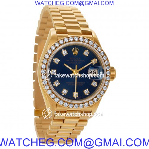 Rolex 69138 Datejust Automatic Female 18k yellow gold 4