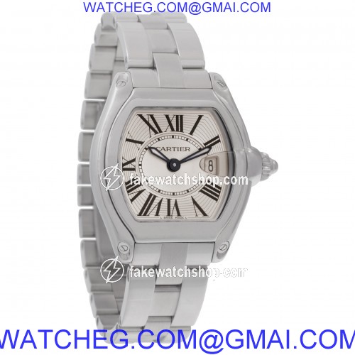 Cartier W62016V3 Roadster Quartz Female Stainless Steel 4
