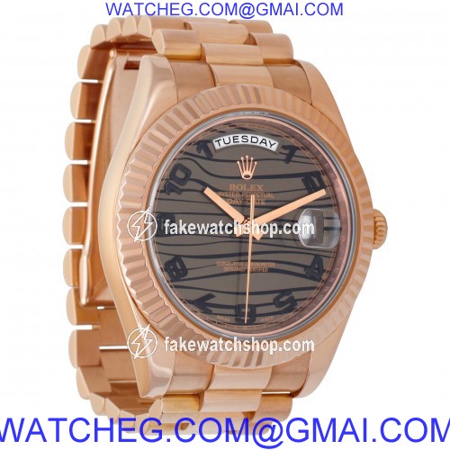 Rolex 218235 Day-Date II Automatic Male 18k rose gold 4