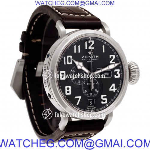 Zenith 03.2430.4054 Pilot Montre D Aeronef Automatic Male Stainless Steel 4
