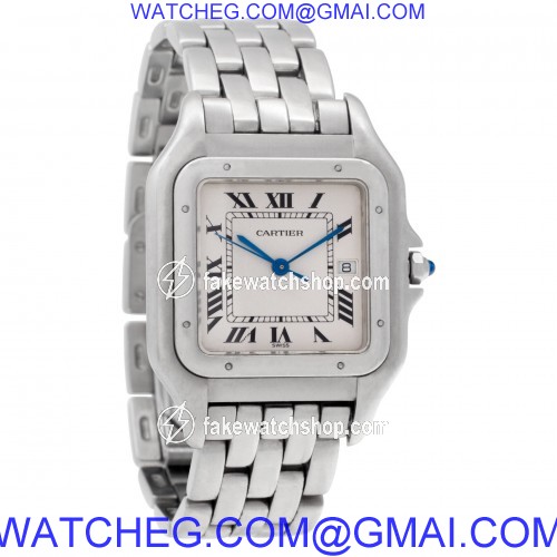 Cartier 1300 Panthere Quartz Male Stainless Steel 4