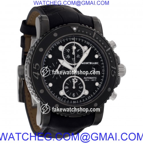 MontBlanc 104279 sport Automatic Male PVD steel 4