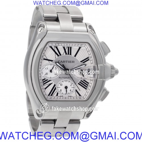 Cartier W62019X6 Roadster Automatic Male Stainless Steel 4