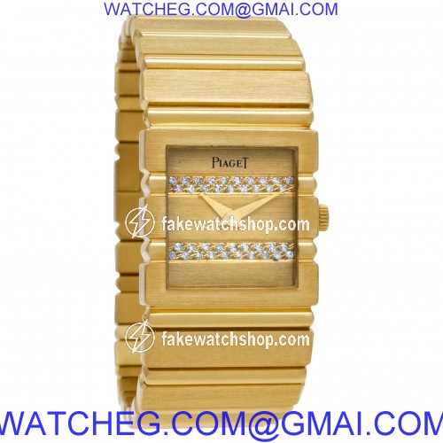 Piaget 8131C701 Polo Quartz Female 18k yellow gold 4