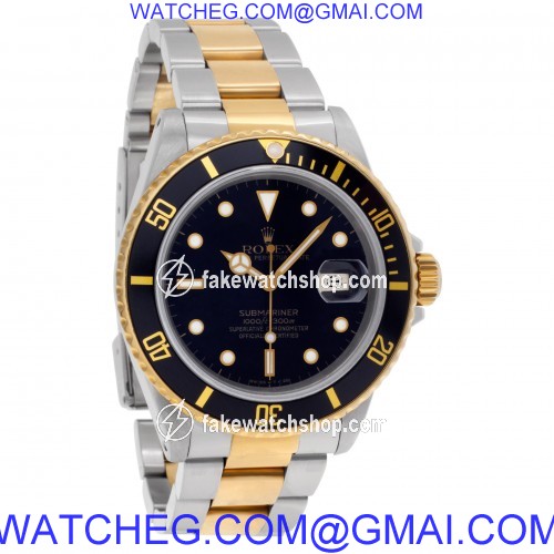 Rolex 16803 Submariner Automatic Male 18k gold & Stainless Steel 4