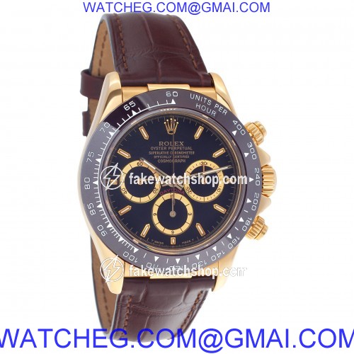 Rolex 16518 Daytona Automatic Male 18k Yellow Gold 4