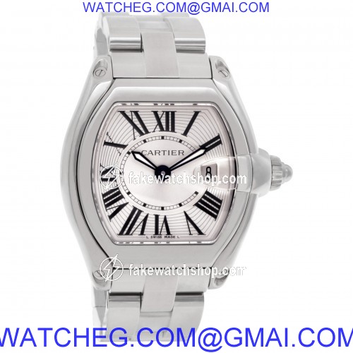 Cartier W62016V3 Roadster Quartz Female Stainless Steel 4