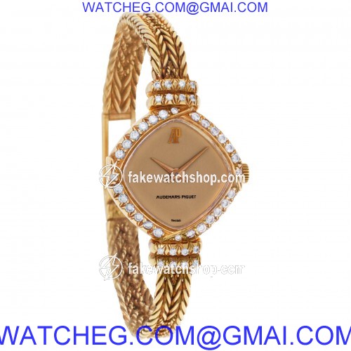 Audemars Piguet 8965/550BA/233658/73139 Cocktail Quartz Female 18k yellow gold 4