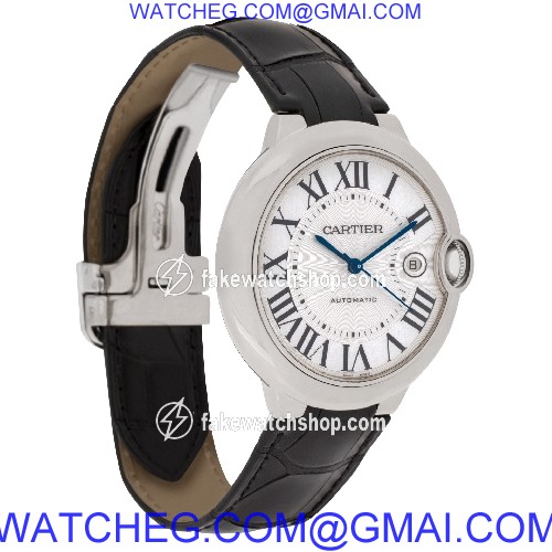 Cartier W6901351 Ballon Bleu Automatic Male 18k White Gold 4