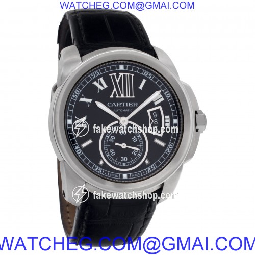 Cartier W7100041 Calibre Automatic Male Stainless Steel 4