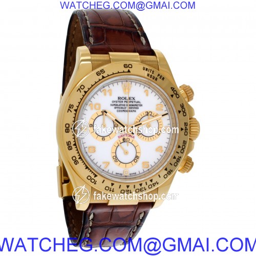 Rolex 116518 Daytona Automatic Male 18k Yellow Gold 4