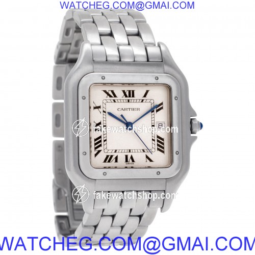 Cartier W25032P5 Panthere Quartz Unisex Stainless Steel 4