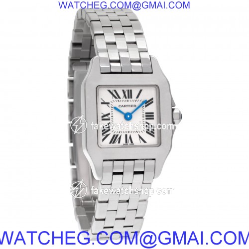 Cartier W25064Z5 Santos Demoiselle Quartz Female Stainless Steel 4