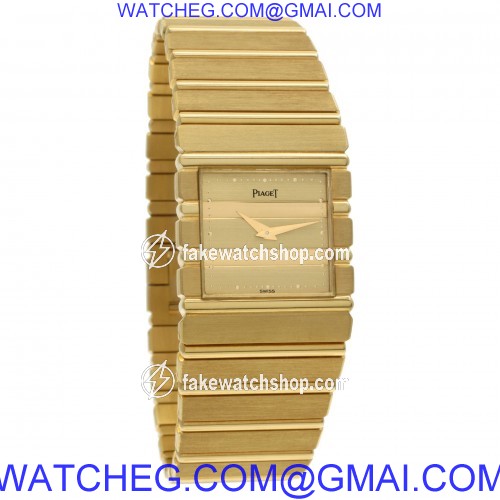 Piaget 7131 C 701 Polo Quartz Unisex 18k yellow gold 4