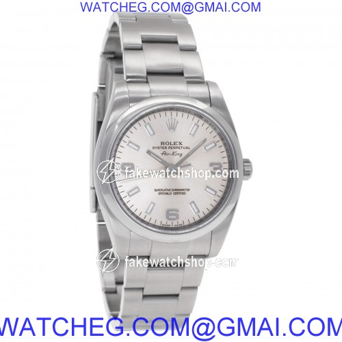 Rolex 114200 Air King Automatic Male Stainless Steel 4