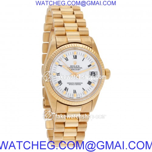 Rolex 6827 Datejust Automatic Unisex 18k yellow gold 4