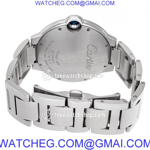 Cartier we9009z3 Ballon Bleu Automatic Male 18k White Gold 4