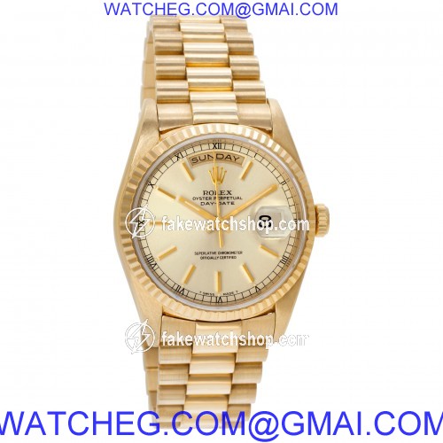 Rolex 18238 Day-Date Automatic Male 18k yellow gold 4