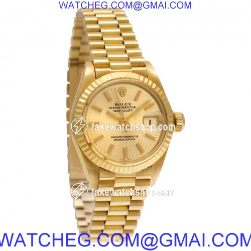 Rolex 6917 Datejust Automatic Female 18k yellow gold 4