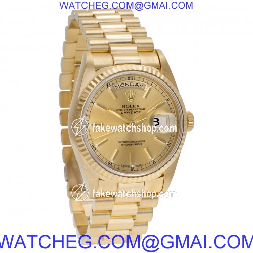 Rolex 18238 Day-Date Automatic Male 18k yellow gold 4