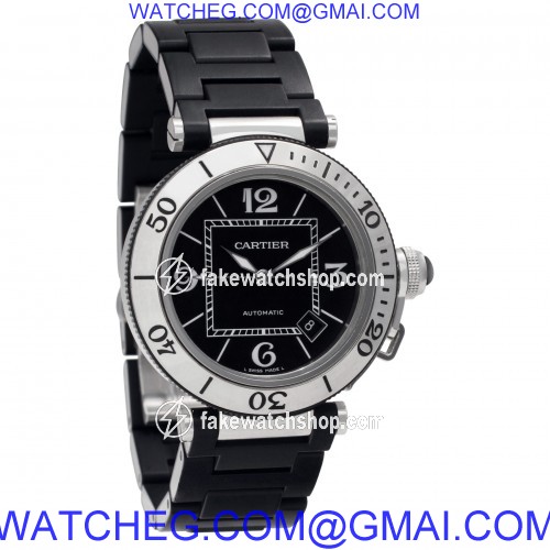 Cartier W31077U2 Pasha Seatimer Automatic Male Stainless Steel 4