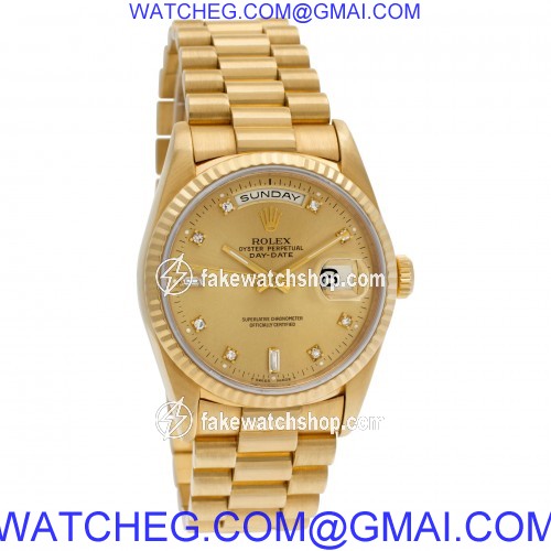 Rolex 18238 Day-Date Automatic Male 18k yellow gold 4