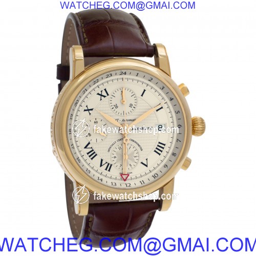 MontBlanc 102345 Star GMT Automatic Male 18k Yellow Gold 4