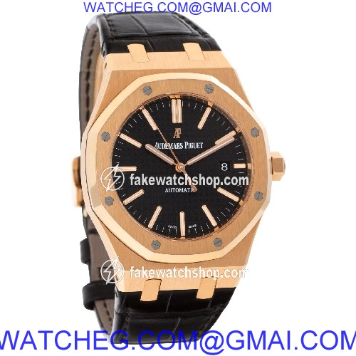 Audemars Piguet 15400OR.OO.D002CR.01 Royal Oak Automatic Male 18k rose gold 4