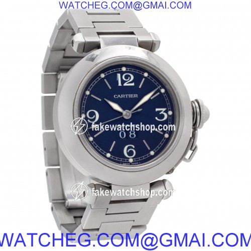 Cartier W31047M7 Pasha Automatic Unisex Stainless Steel 4