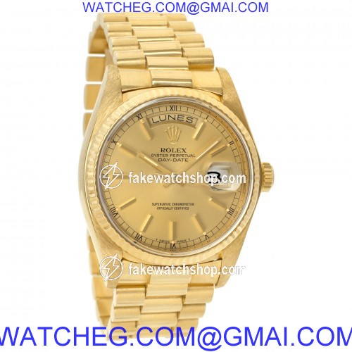 Rolex 18038 Day-Date Automatic Male 18k yellow gold 4