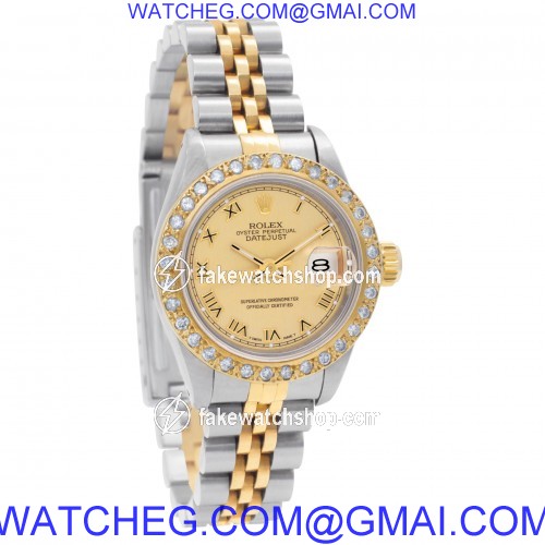 Rolex 69173 Datejust Automatic Female Stainless Steel 4