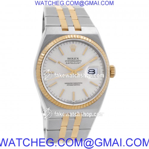 Rolex 17013 Datejust Quartz Male Stainless Steel 4
