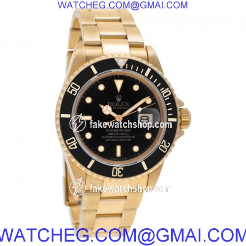 Rolex 16808 Submariner Automatic Unisex 18k yellow gold 4