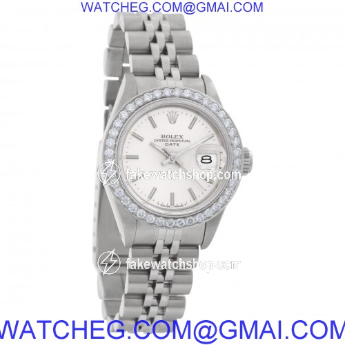 Rolex 69160 Date Automatic Female Stainless Steel 4