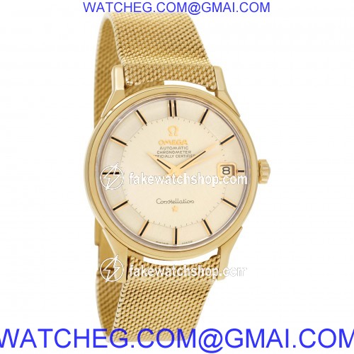 Omega 14902 Constellation Automatic Male 14k yellow gold 4