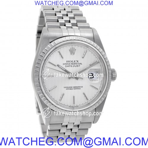Rolex 16220 Datejust Automatic Male Stainless Steel 4