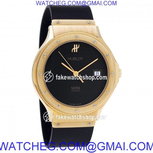 Hublot 1391.3 M D M Quartz Unisex 18k yellow gold 4