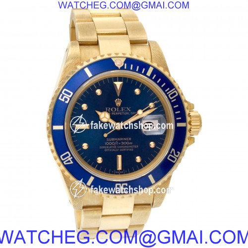 Rolex 16808 Submariner Automatic Male 18k yellow gold 4