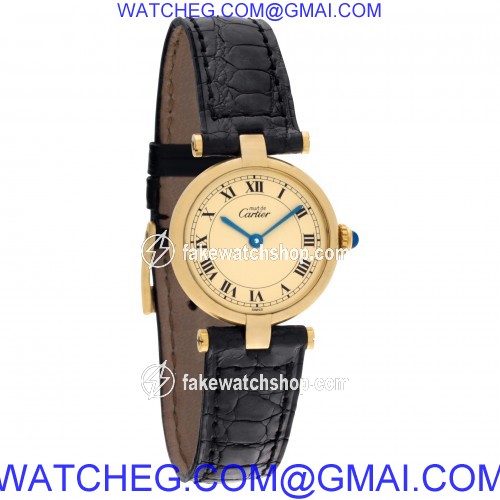 Cartier 052429 Vendome Quartz Female Vermeil 4