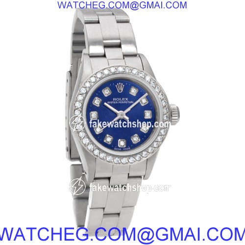 Rolex 67180 Oyster Perpetual Automatic Female Stainless Steel 4