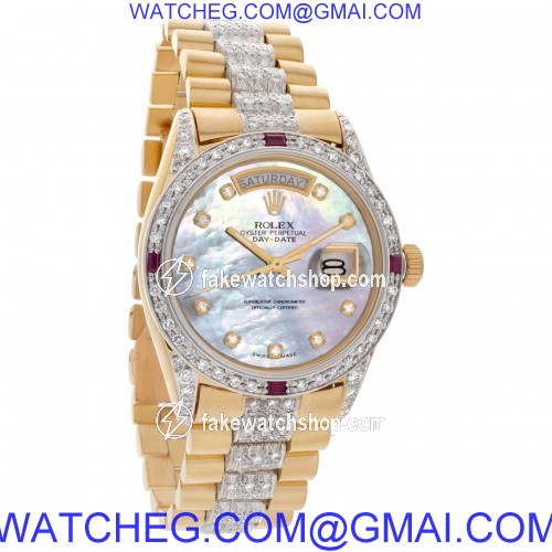 Rolex 18038 Day-Date Automatic Male 18k yellow gold 4
