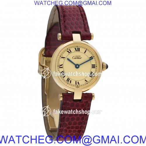 Cartier 59004 Must Quartz Male Vermeil 4