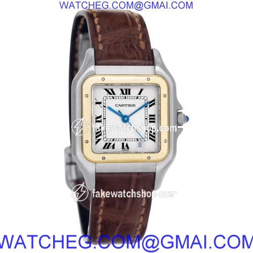 Cartier W25028B6 Panthere Quartz Female Stainless Steel 4