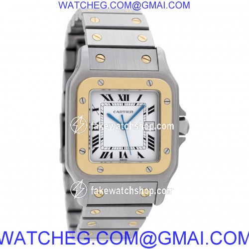 Cartier ac 23.80 Santos Automatic Unisex Stainless Steel 4