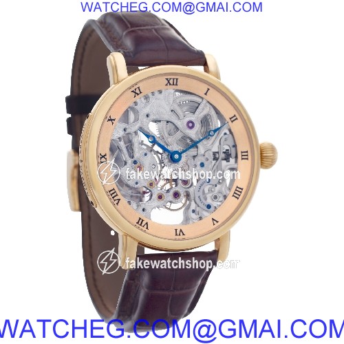 Ulysse Nardin 3006 200 Maxi Skeleton Manual Male 18k rose gold 4